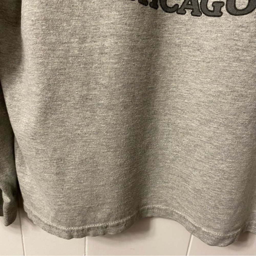 Y2K Vintage Harley Davidson Long Sleeve Shirt Grey Girl Biker Bike Babe Woman - Picture 4 of 14